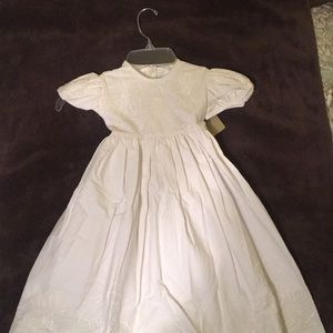 Little girls white dress